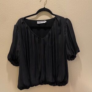 Elegant Black Blouse by Astr